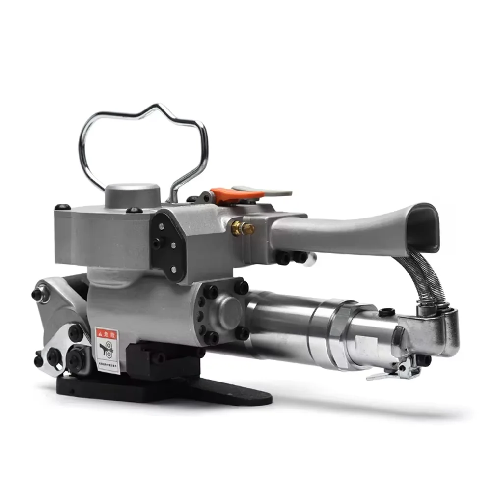 

A19 Pneumatic Plastic Steel Belt Baler Handheld Heat Shrinking Sealing Strapping Tool for 16/19/25mm PP PET Tape