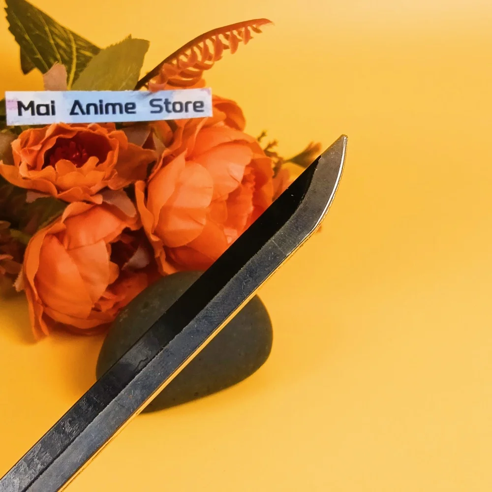 10-calowa Mini Katana Tanjurou Mała Oryginalna Samurajska Anime Kimetsu No Yaiba Miecz Metalowy Demon Slayer Prawdziwa Japońska Katana Zabawka Prezent