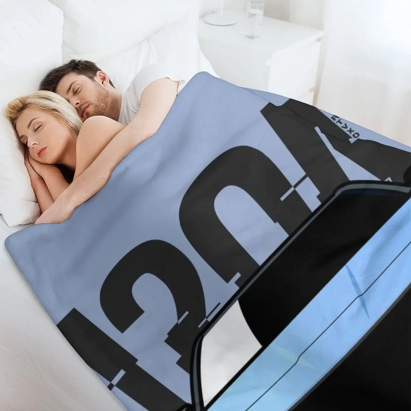 i20N Плед Волосы манга Многоцелевой диван-кровать Одеяла