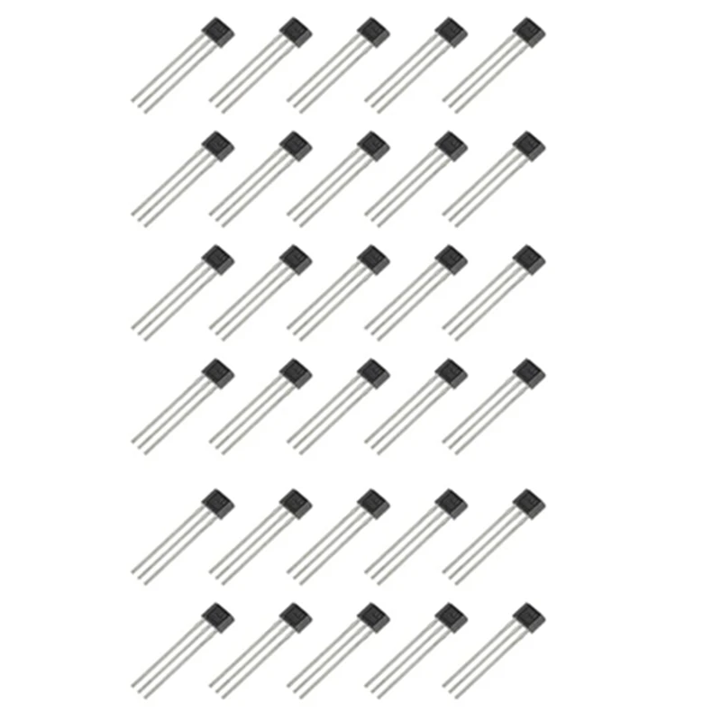 The FGHGF-A3144 Hall Effect Sensor 3Pins Magnetic Detector (Pack Of 30 Pcs)