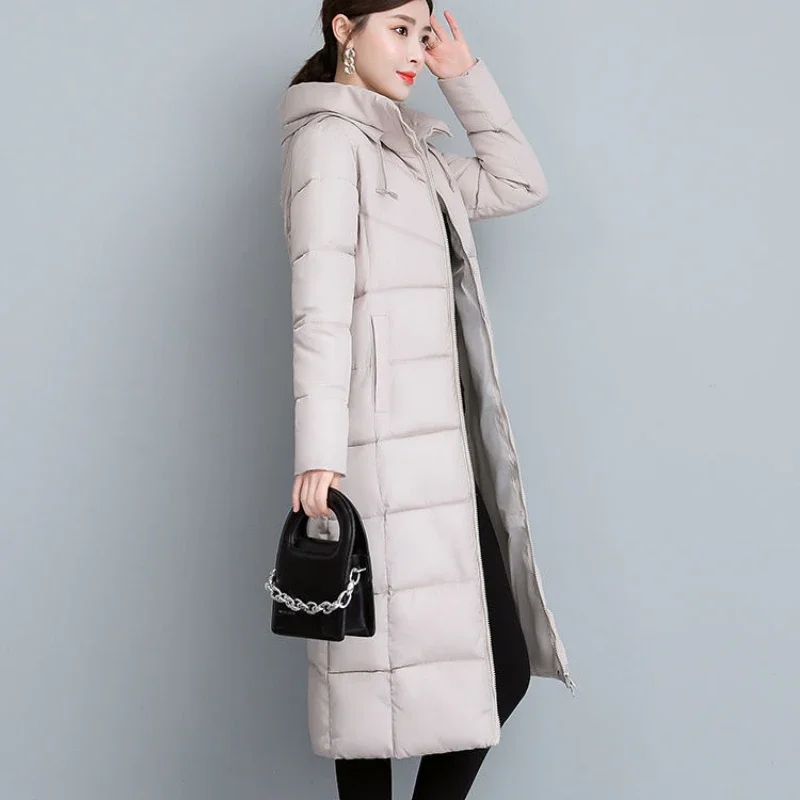 Women\'s Winter Coat Parka Long Padded Jacket Warmth Free Shipping Wholesale Plus Size Korean Fashion Slim Fit Jacket New