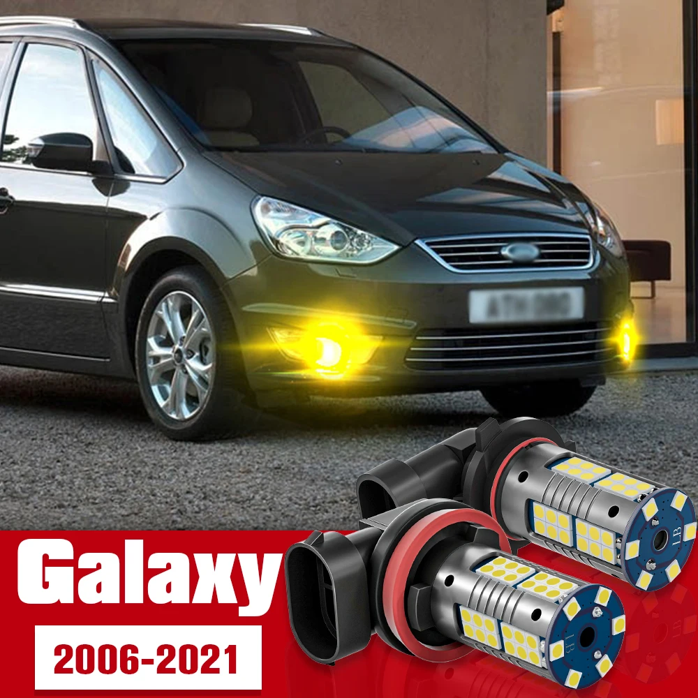 

Светодиодные Аксессуары для передних противотуманных фар, 2 шт., лампа для Ford Galaxy 2006-2021 2007 2008 2009 2010 2011 2012 2013 2014 2015 2016 2017