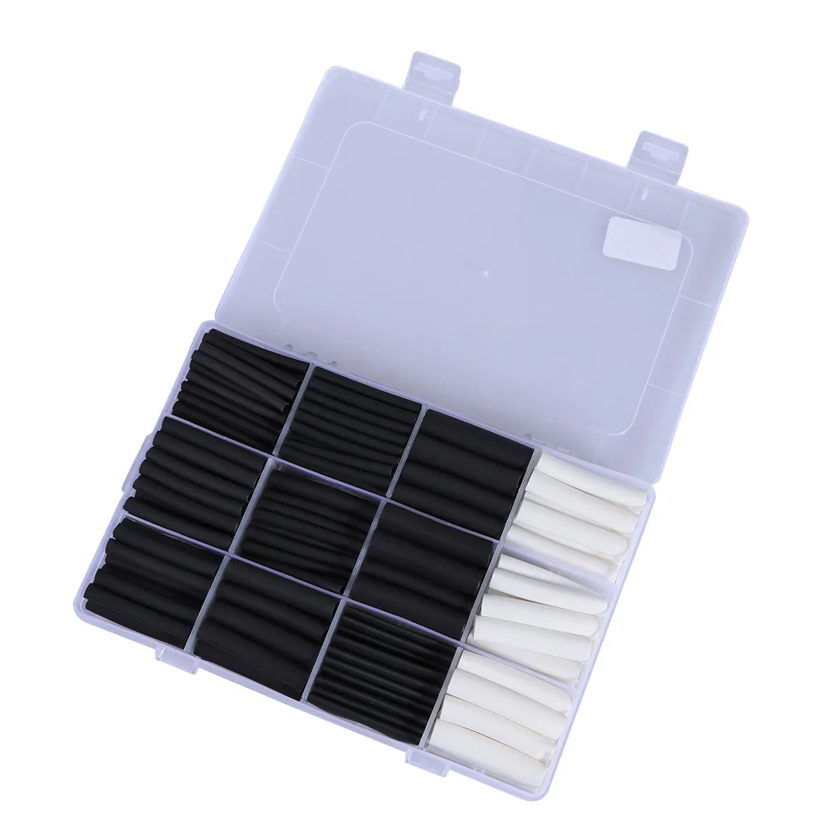 301Pcs Halogen- Retardant Heat Shrink Tubing for Electrical Insulation Wire Protection Cable Repair Shrink Wrap Tube