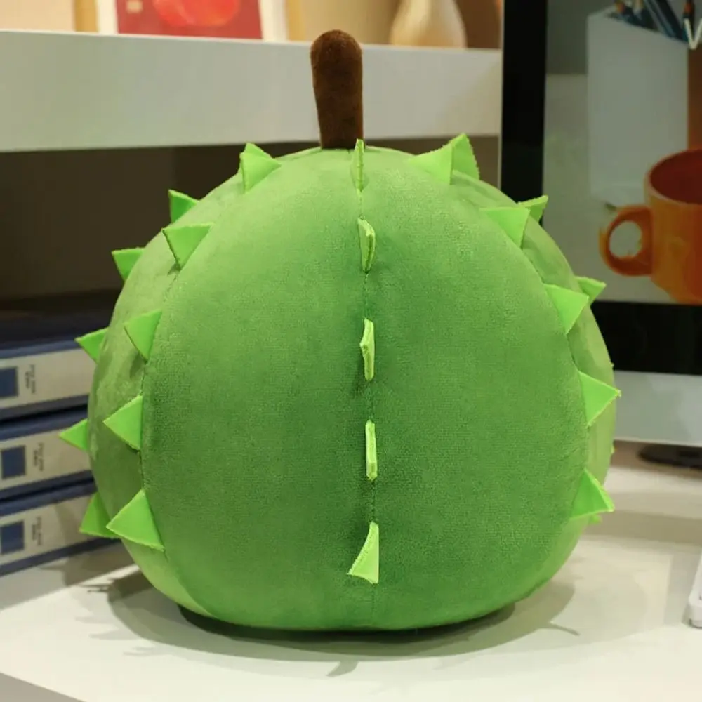 

Пушистые игрушки-сумоны с эмотом, мягкие успокаивающие фруктовые подушки-дуриан, коллекция 30 см, мягкие игрушки-дуриан, игрушки на день рождения, Рождество