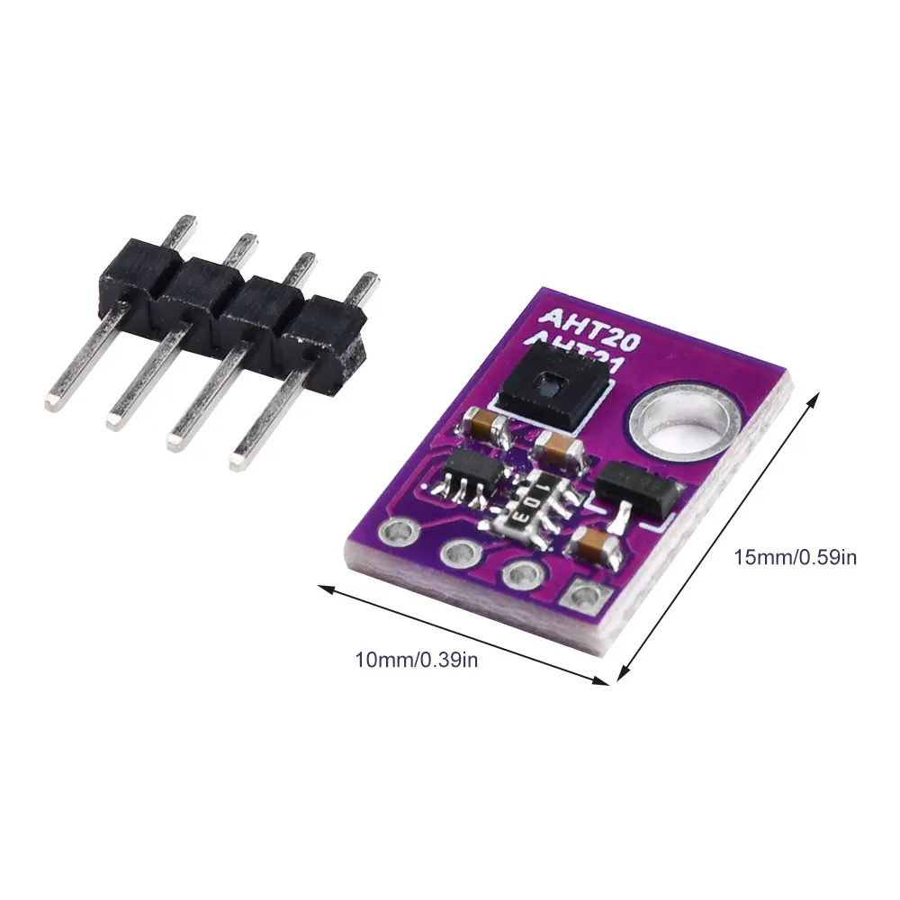 High Precision Digital Temperature and Humidity Sensor Measurement Module I2C Communication Replace AHT20 AHT21 image 2