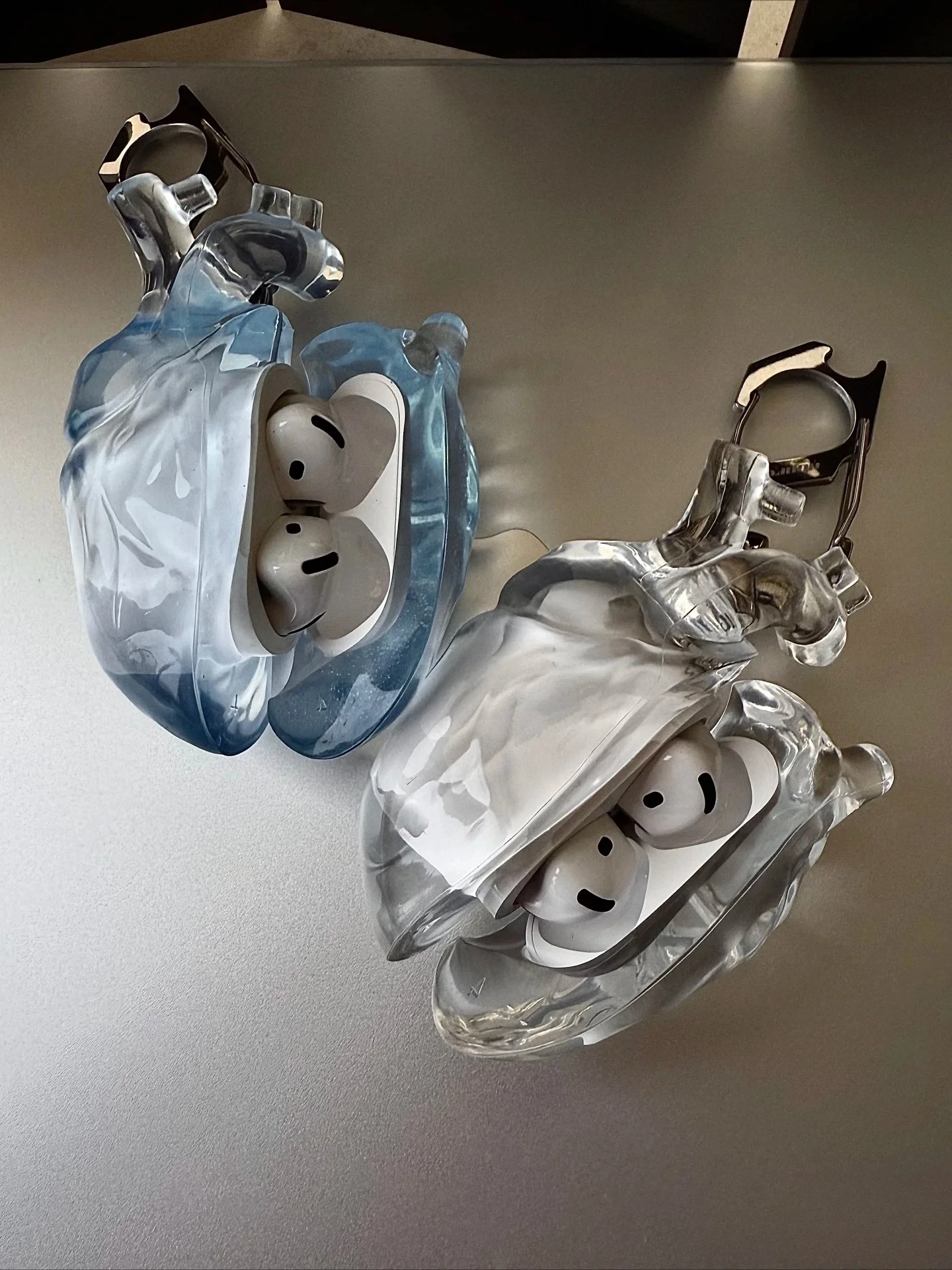 New 808FC Airpods 4/3 Case Airpods Pro1/2 Cover Y2k Heart Earphone Case Custom Earphone Decoration Protective Sheath Accessory