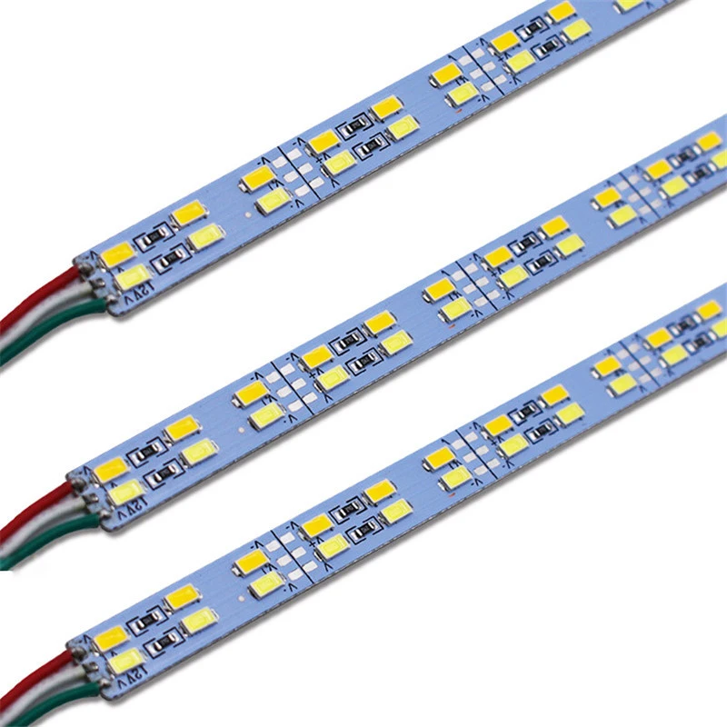 Sztywna listwa LED z możliwością przyciemniania dwurzędowa listwa LED z 144 diodami LED/M szafka z półkami gablota ct Strip 3000k 4000k 6000K
