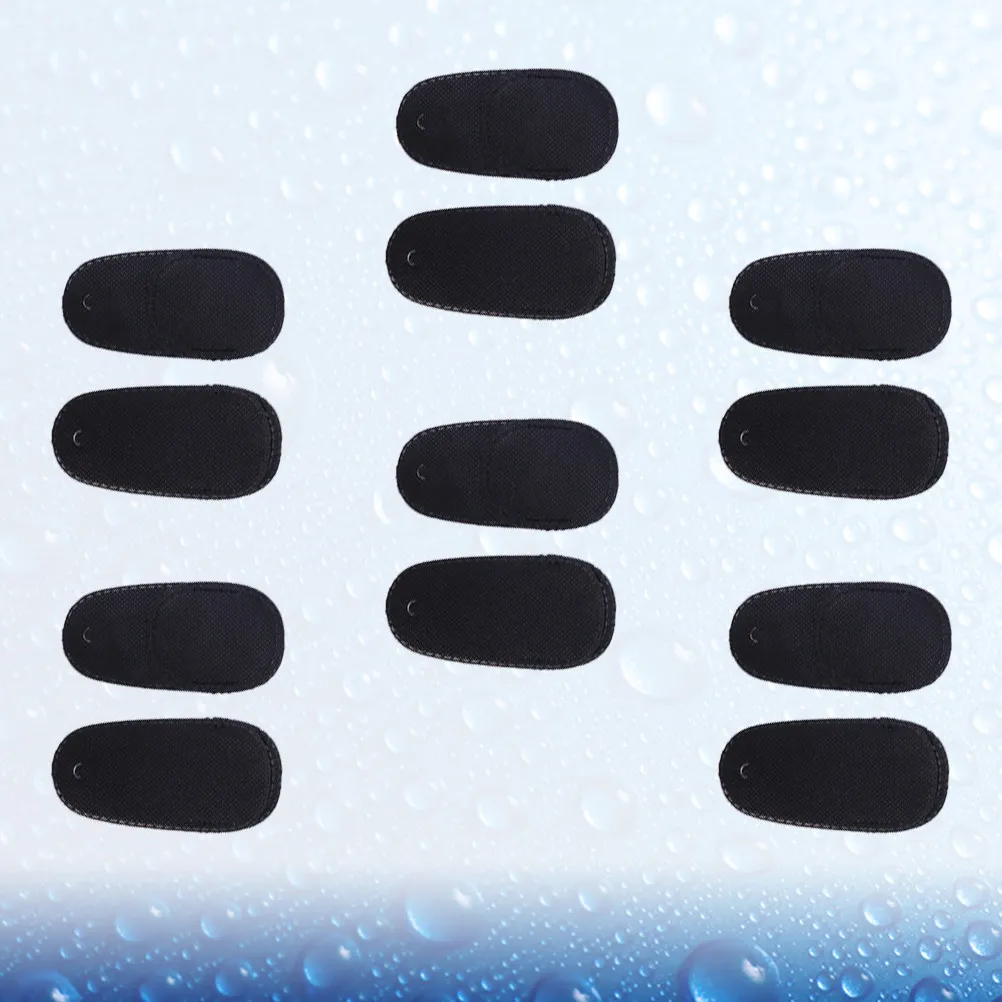 

Набор из 12 детских черных моющихся нетканых эластичных повязок для глаз (для тренировки зрения) для детей, маленькие и средние размеры