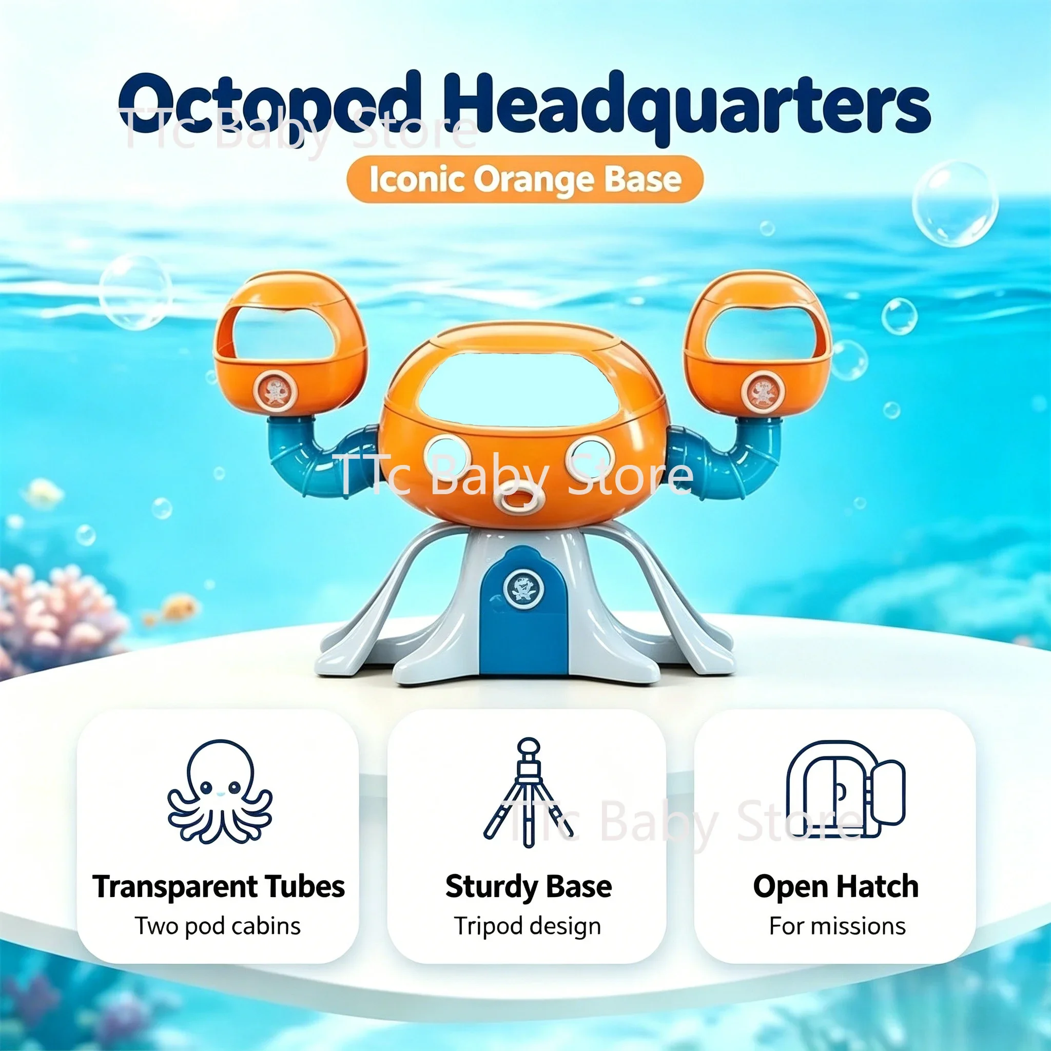 New Style Octonauts Gift Box Mini Toys Barnacles Peso Kwazii Vegimal Dashi PVC Action Figures Dolls Model Kids Christmas Present