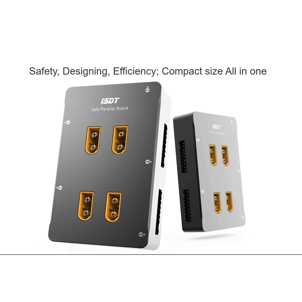 ISDT Precisie CNC PC-4860S 1-8S Lipo XT60 Plug Parallelle Oplaadkaart Batterijlader 4-weg Synchrone/Uitgangsstroom 30A