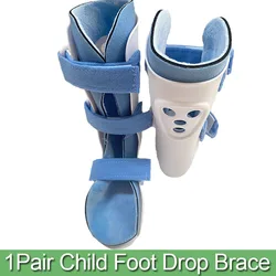 1Pair Children Ankle Foot Orthosis Support-AFO Drop Foot Postural Correction Brace-For Ankle Fracture,Plantar Fasciitis Support