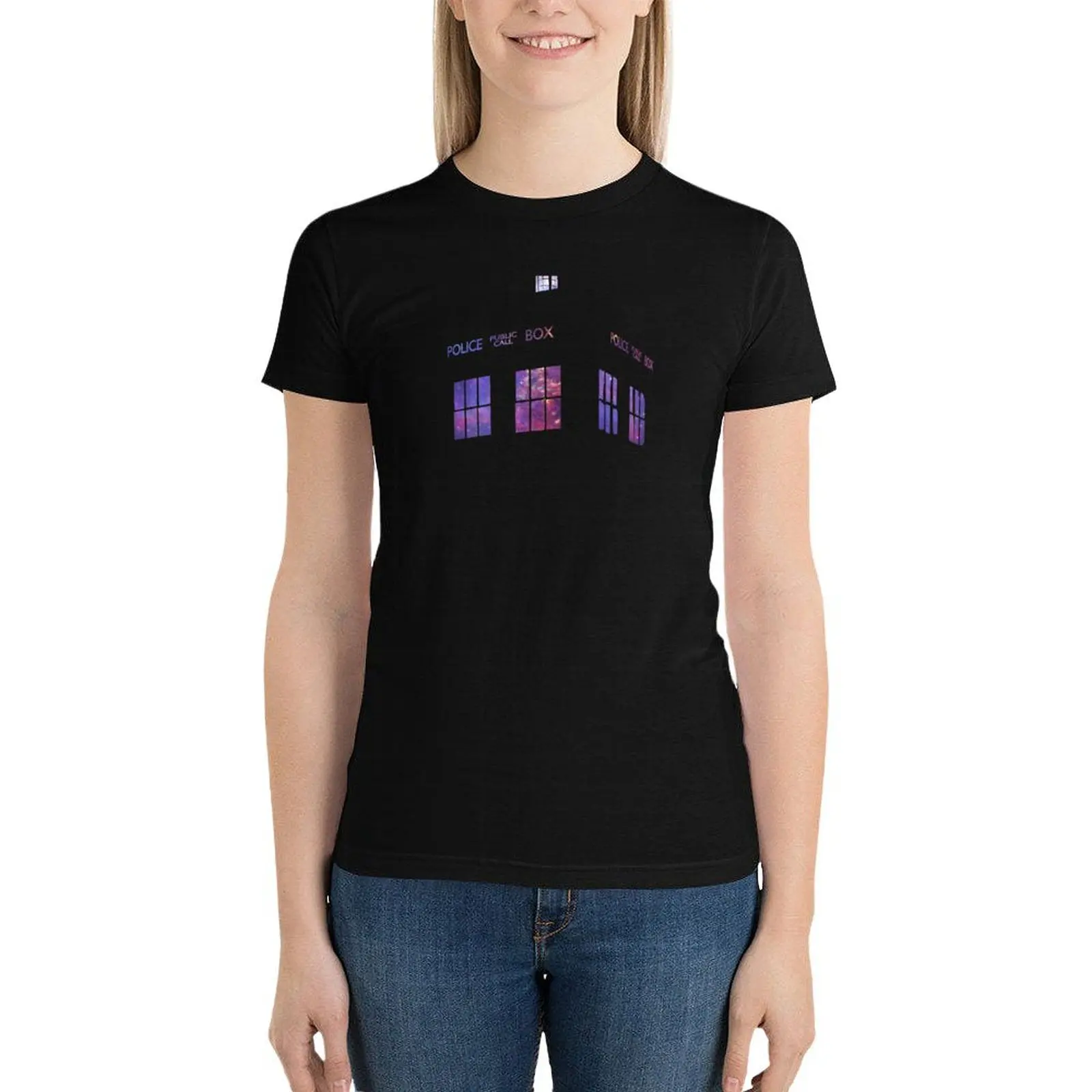 all of time and space T-Shirt cute tops tops vintage clothes oversized t shirts for Women