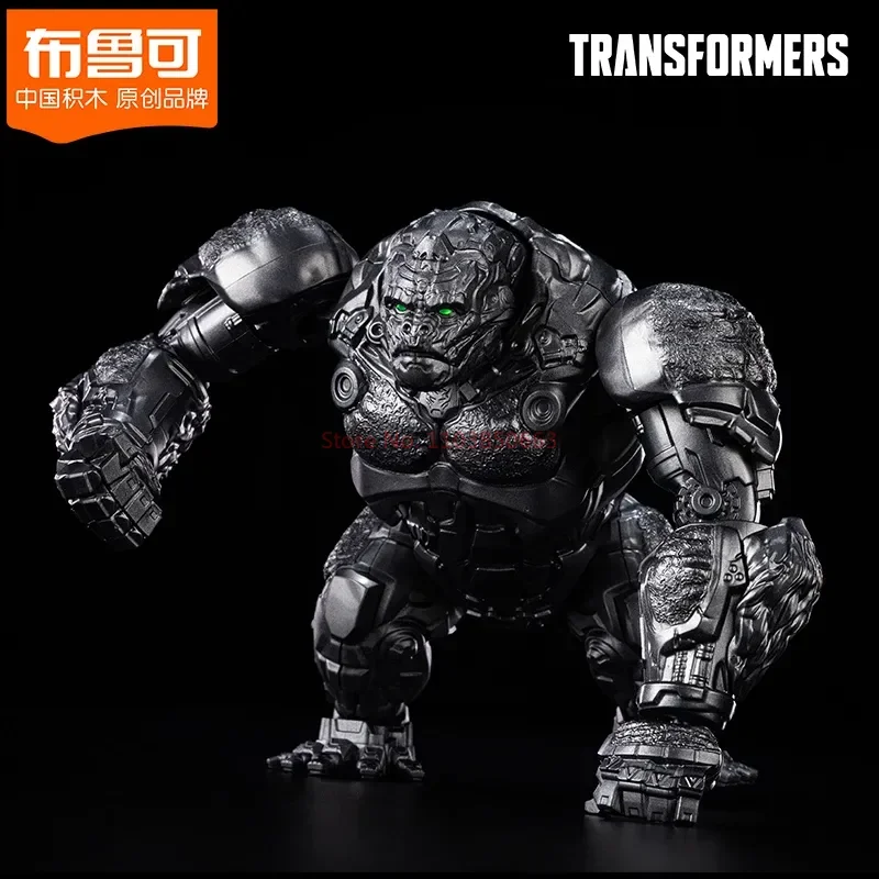 Transformers Optimus Prime Bumblebee, Bloco de Construção Capitão Orangotango, Brinquedos Modelo de Montagem, Batalha Danos Além da Edição, Genuíno