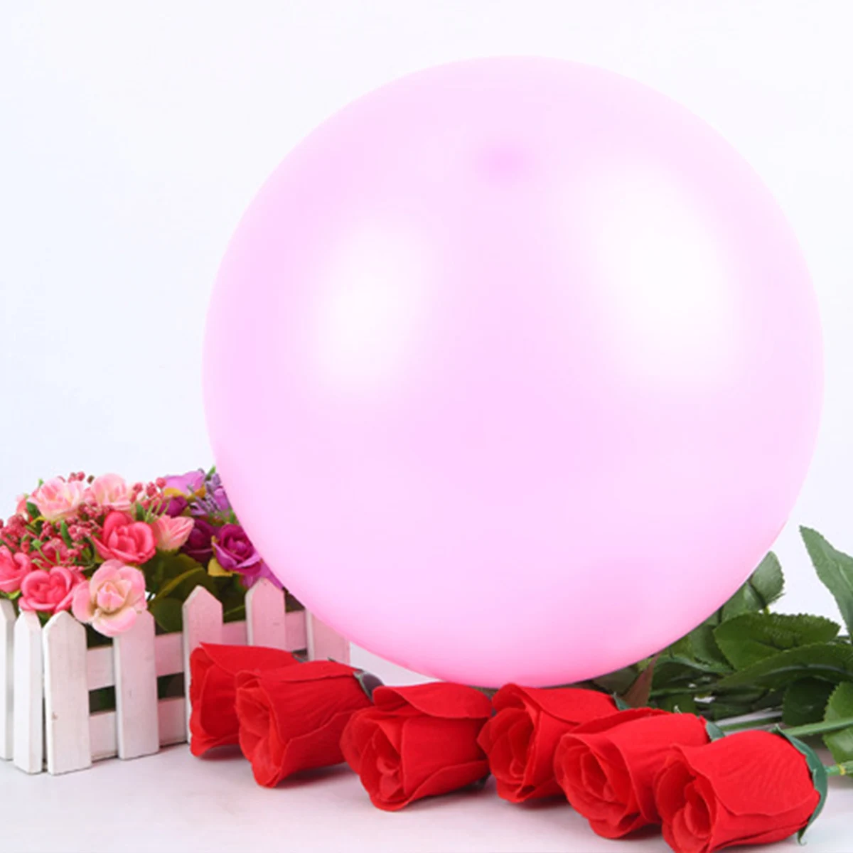 Simple balloon decoration Balloon Birthday party wedding cloth scene 10 