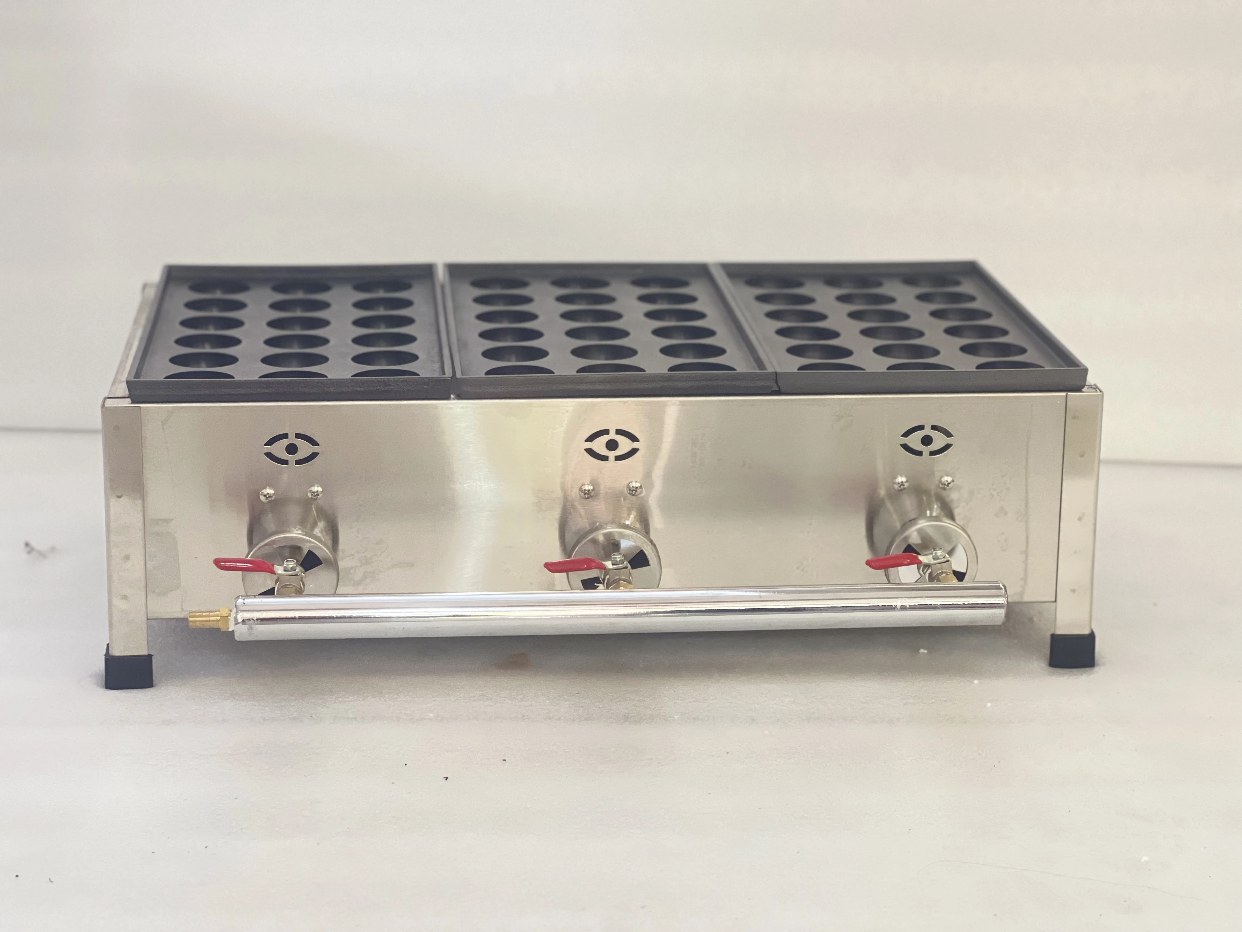 45 مللي متر حجم الكرة نوع الغاز 54 ثقوب اليابان تاكوياكي صانع شواء الأخطبوط الياباني كرات اللحم شواء