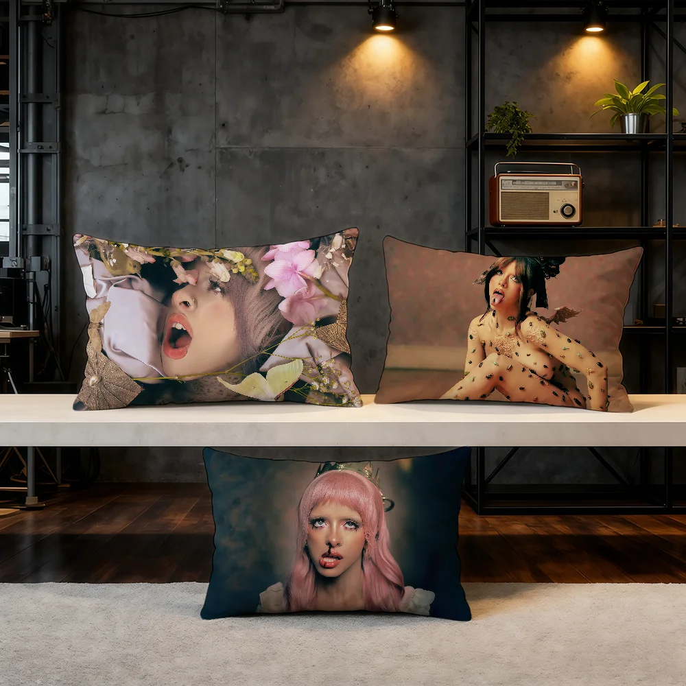 Singer M-Melanie Martinez POSSESSION cushion cover Hit Product Home Sofa living Room Double-sided Soft Decorative Pillow Cover