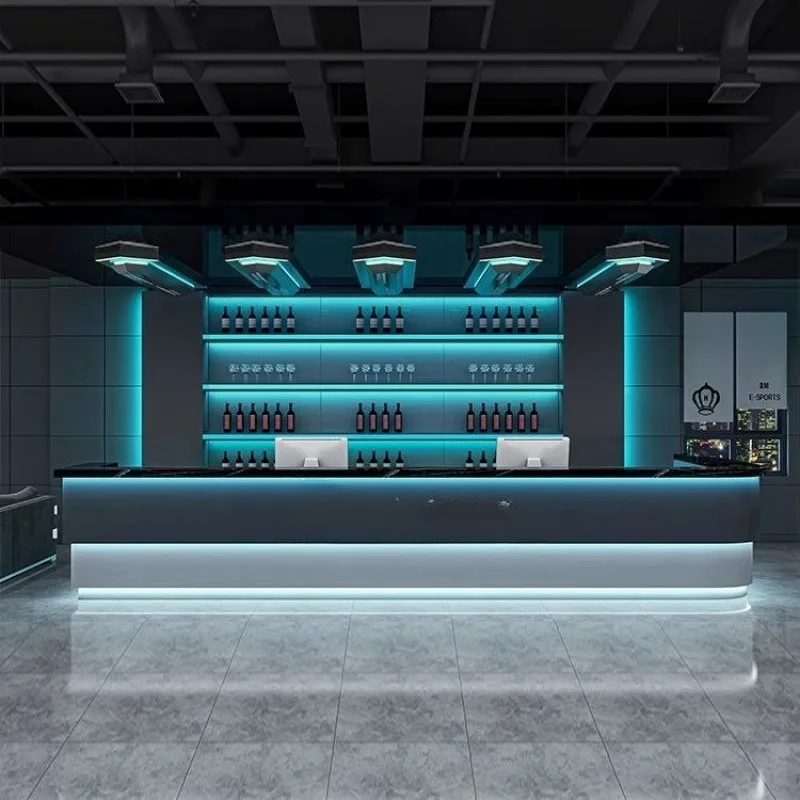 

Billiards Hall Reception Bar checkout page Gym Fitness KTV Bar Table