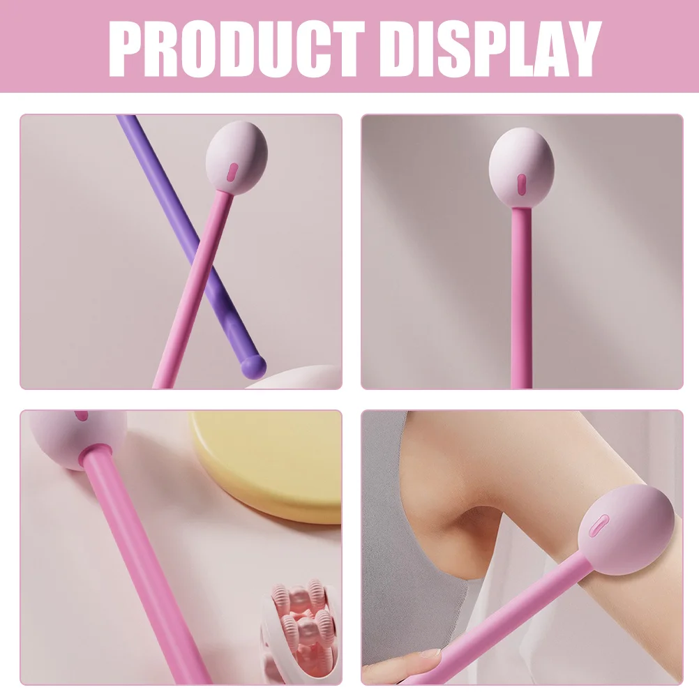 เครื่องนวดไหล่ คอ หลัง ขา เท้า แบบมือถือ ทำจากซิลิโคน ใช้สำหรับนวดคลายกล้ามเนื้อแบบพกพา บำบัดด้วยการเคาะ