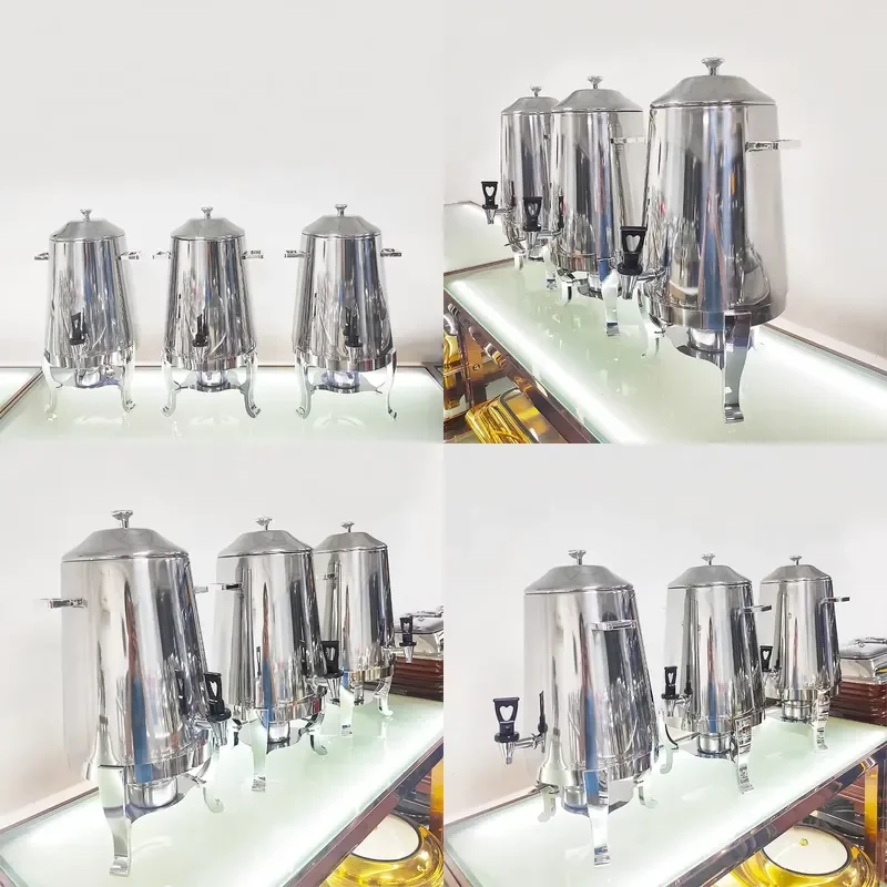 Stainless Hotel Hot Coffee Customized Commercial Catering Chocolate Dispenser Machine Drink Coffee Dispenser 13L