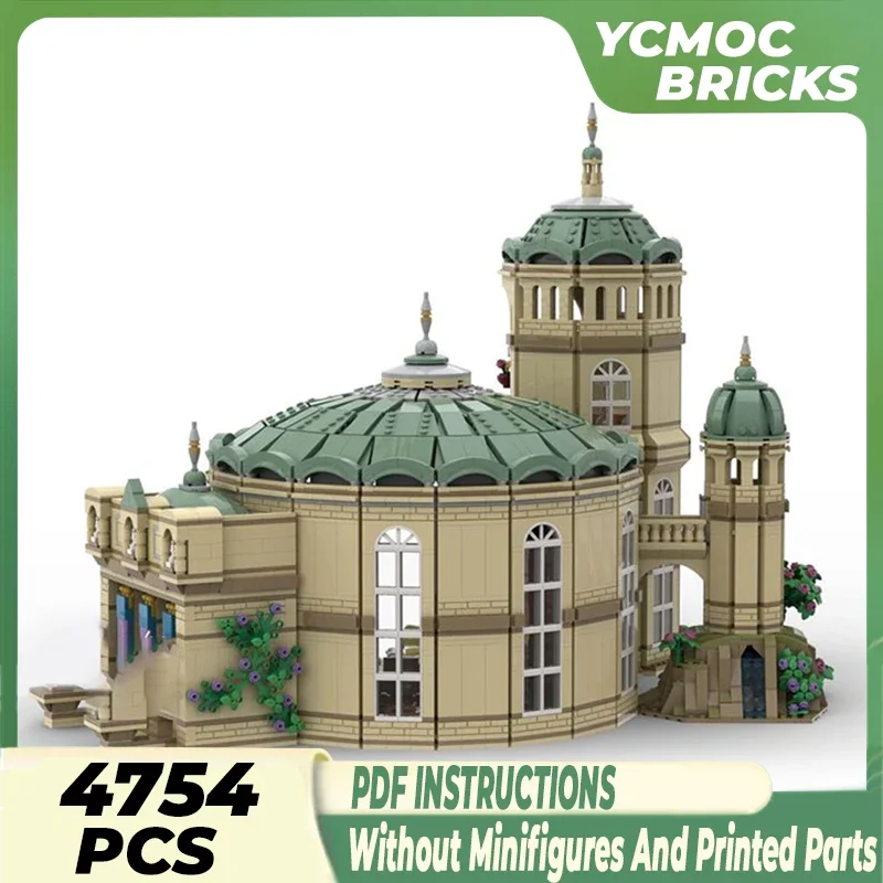 Moc Building Blocks Street View Model Series Grand Palace Technical Bricks DIY Assembly Famous Toys For Childr Holiday Gifts