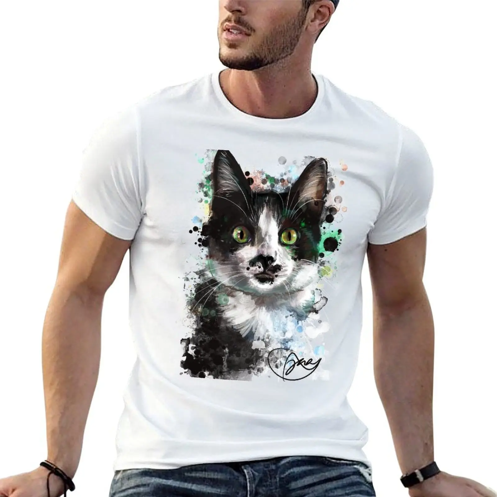 Project Caturday - Sir Wally Wigglesworth T-Shirt croswit shirt man kawaii clothes mens white t shirts