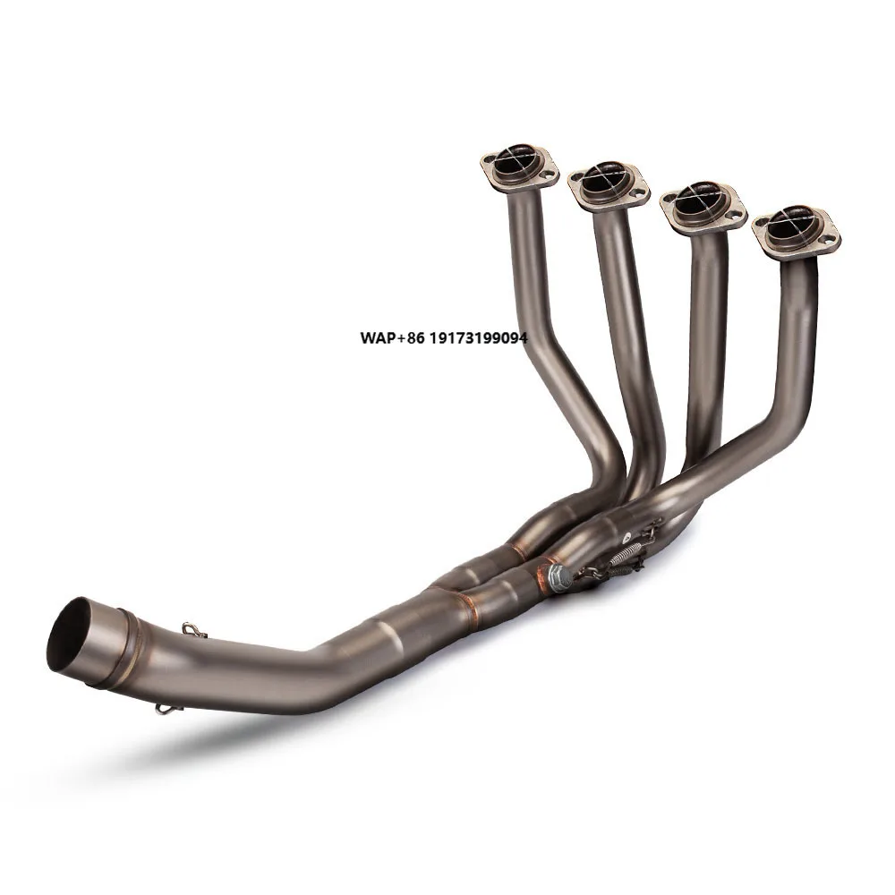 

For Z800 Z750 Modify Slip on Tube 51MM Interface Stainless Motorcycle Exhaust Front Link Pipe Escape Moto Header Tube