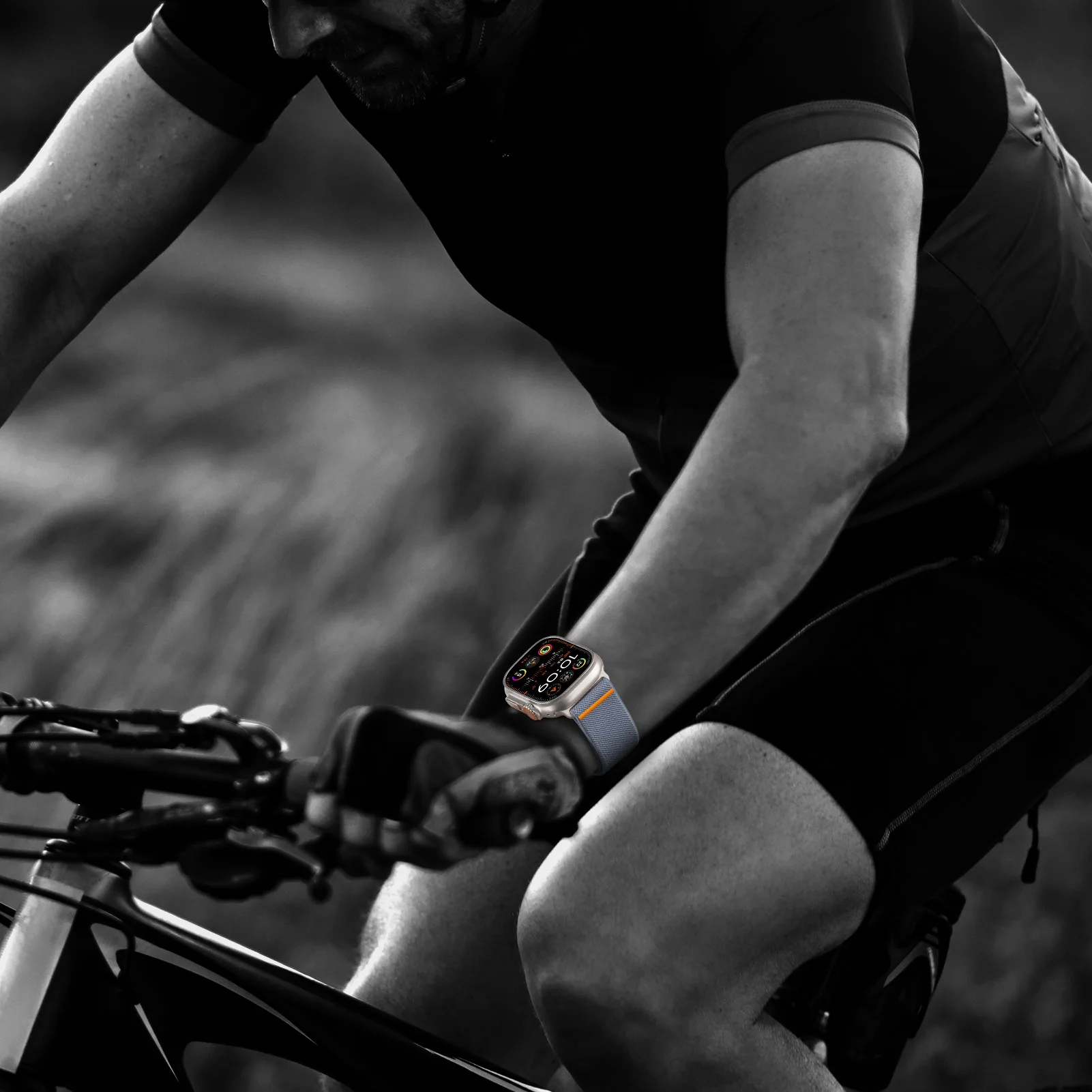 الأشرطة المغناطيسية لساعة أبل الترا 2 الفرقة 49 مللي متر 44 مللي متر 46 مللي متر 42 مللي متر 45 مللي متر النايلون حلقة سوار كوريا IWatch سلسلة 10 9 8 7 6 5 SE