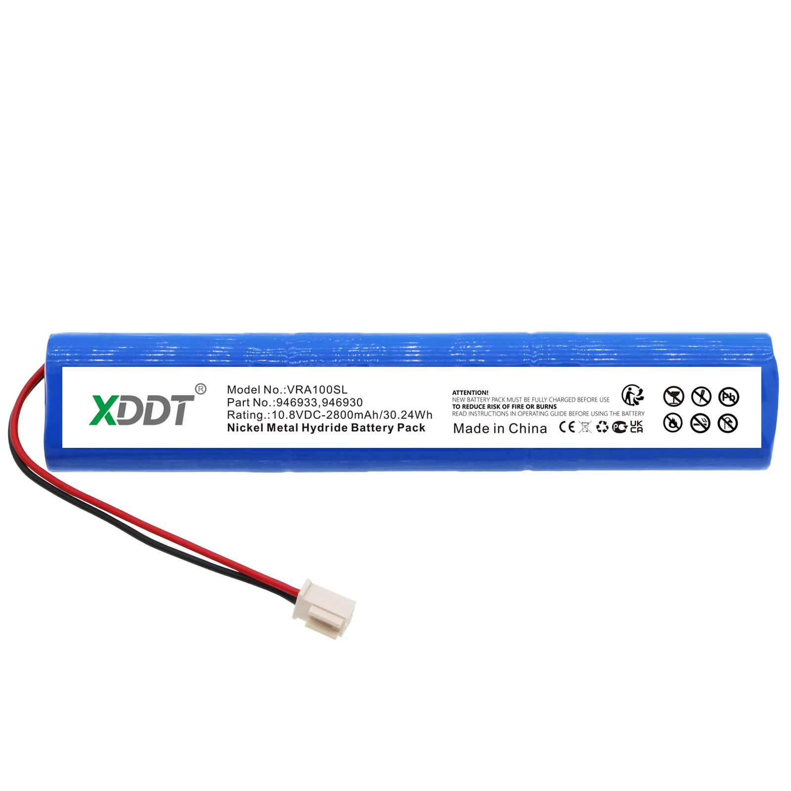 10.8V 2800mAh Smart Home Battery 946933 946930 846933 for Velux SSL Solar Rollladen Motor Mit Stecker, Rollladen Antrieb