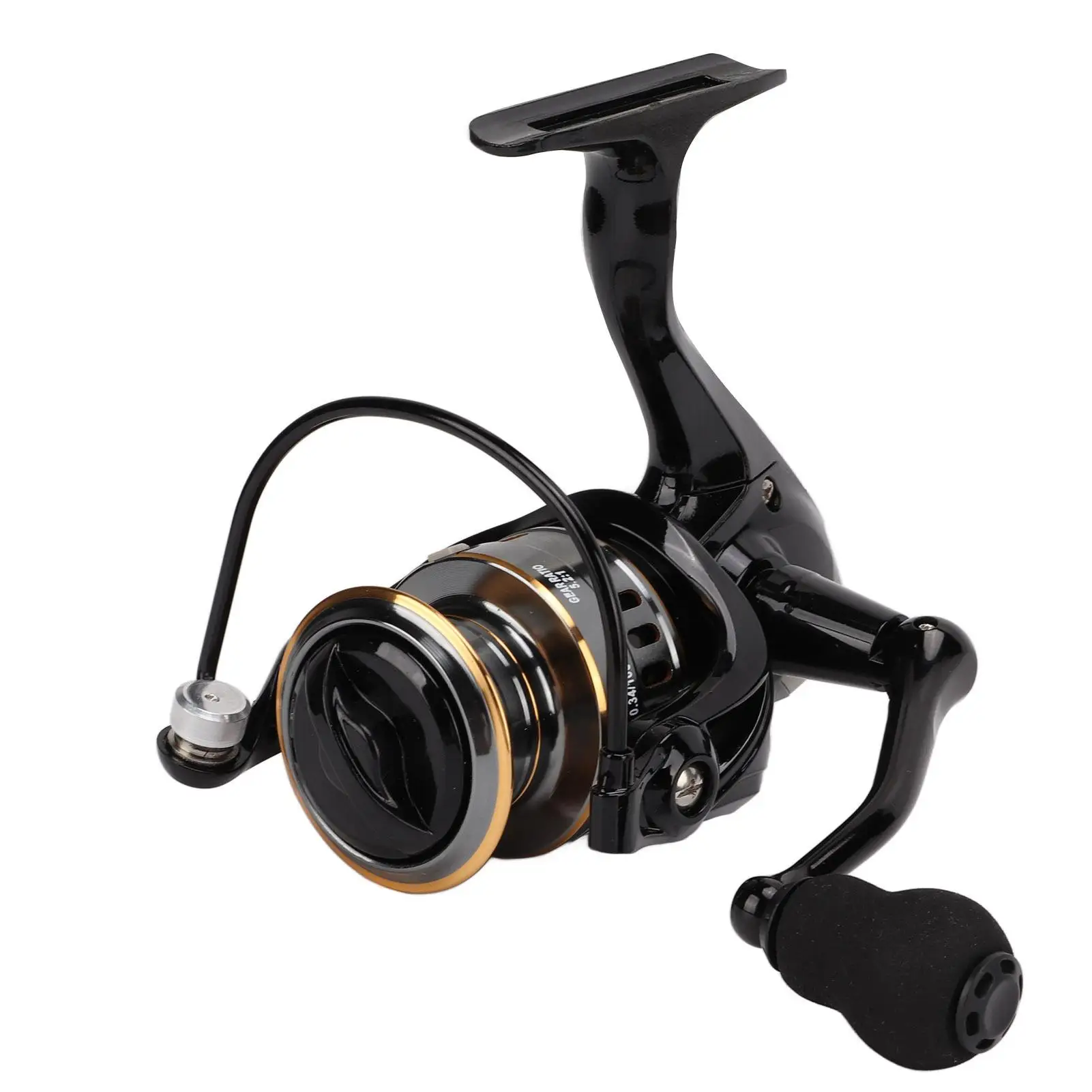 

Lightweight 5.2:1 Metal Fishing Reel - Sea & Freshwater Pro HE1000-5000 Series, Durable & Corrosion-Resistant