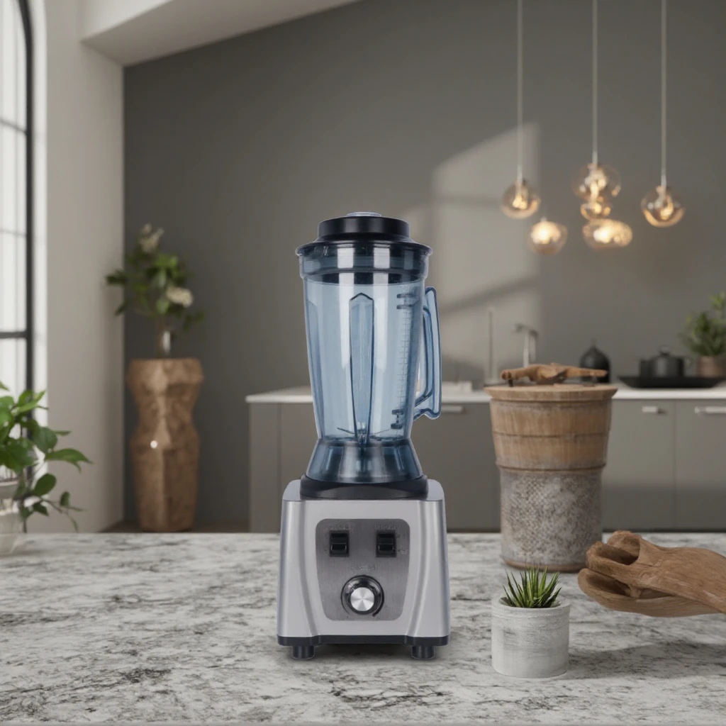 

High Quality 5L 1500w Big Capacity Commercial Power Blender Electric Plastic Household Blender