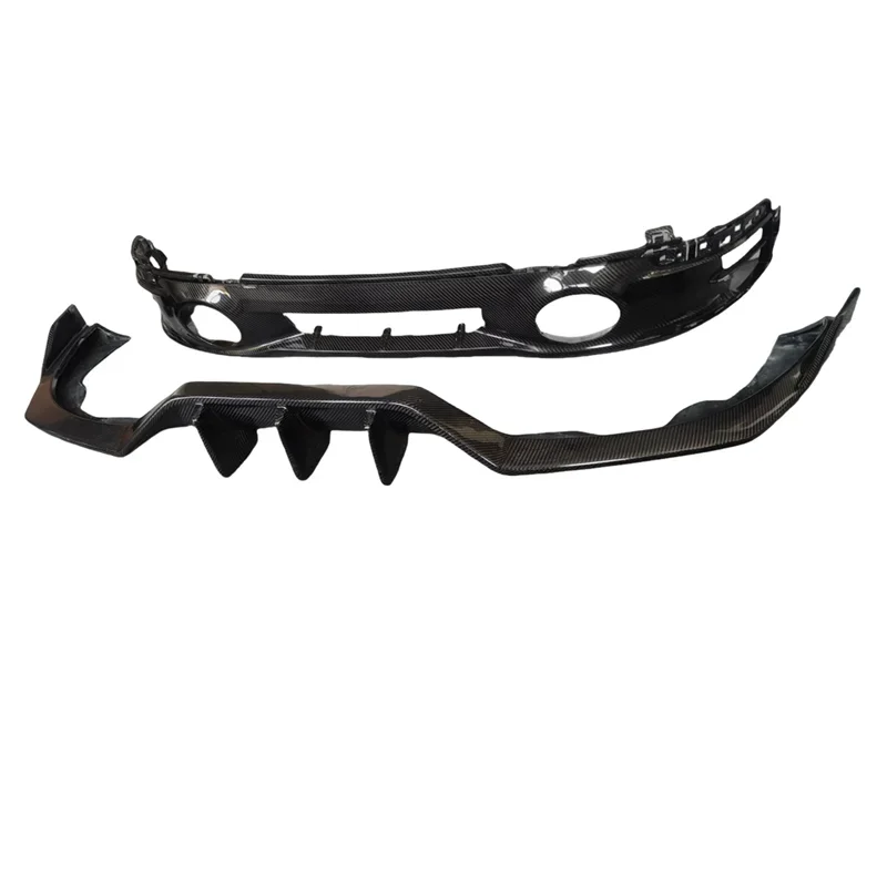 

Dry carbon fiber forged grain rear diffuser fiber rear lip rear bumper suitable for Porsche 992