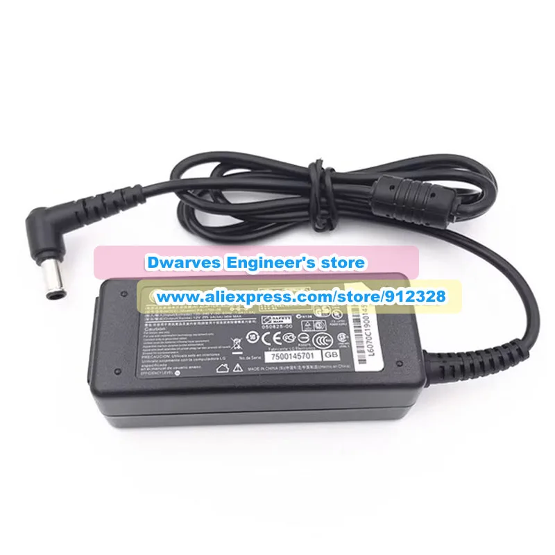 Imagem -02 - Adaptador de ca Genuíno para lg Latron Lcap07f N1943se E2260 E2260v-p E2250v E2350w W1943sv W2486l E2040t W1943se 12v 3a