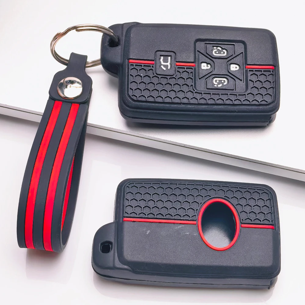 For Toyota Alphard Vellfire Previa Estima Isis Noah Voxy Textured Fob Cover With Double Loop Easy Install