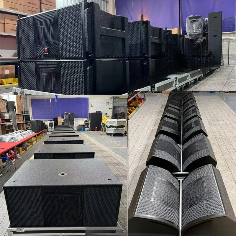 Large-scale performance stage equipment Dual 10-inch 2-minute frequency passive line array audio professional