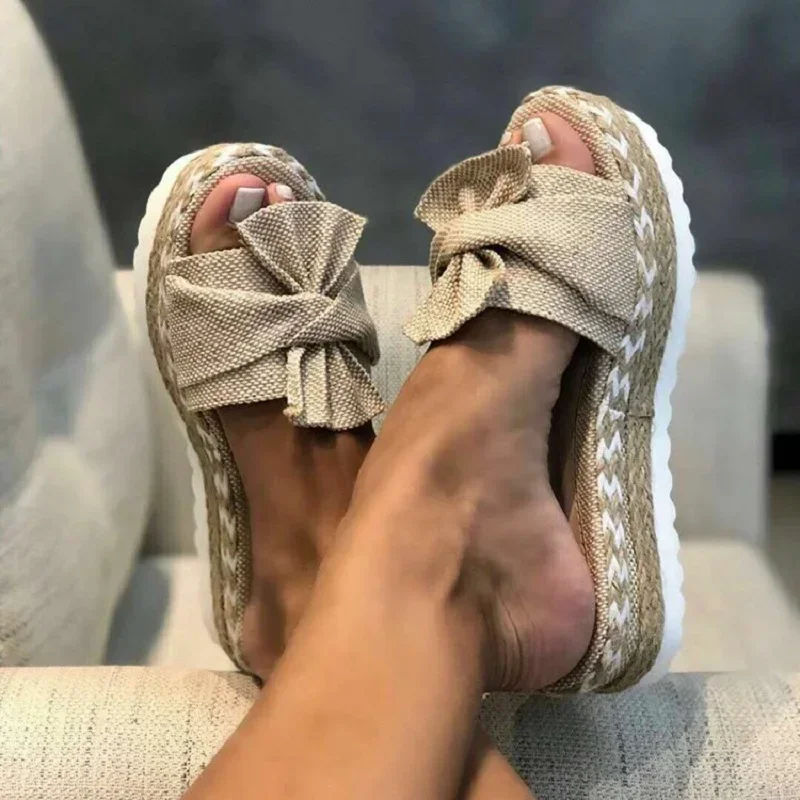 Sandals Women Heels Sandals with Wedges Shoes for Women Platform Sandals Summer Slippers Sandalias Mujer Elegant Summer Shoes