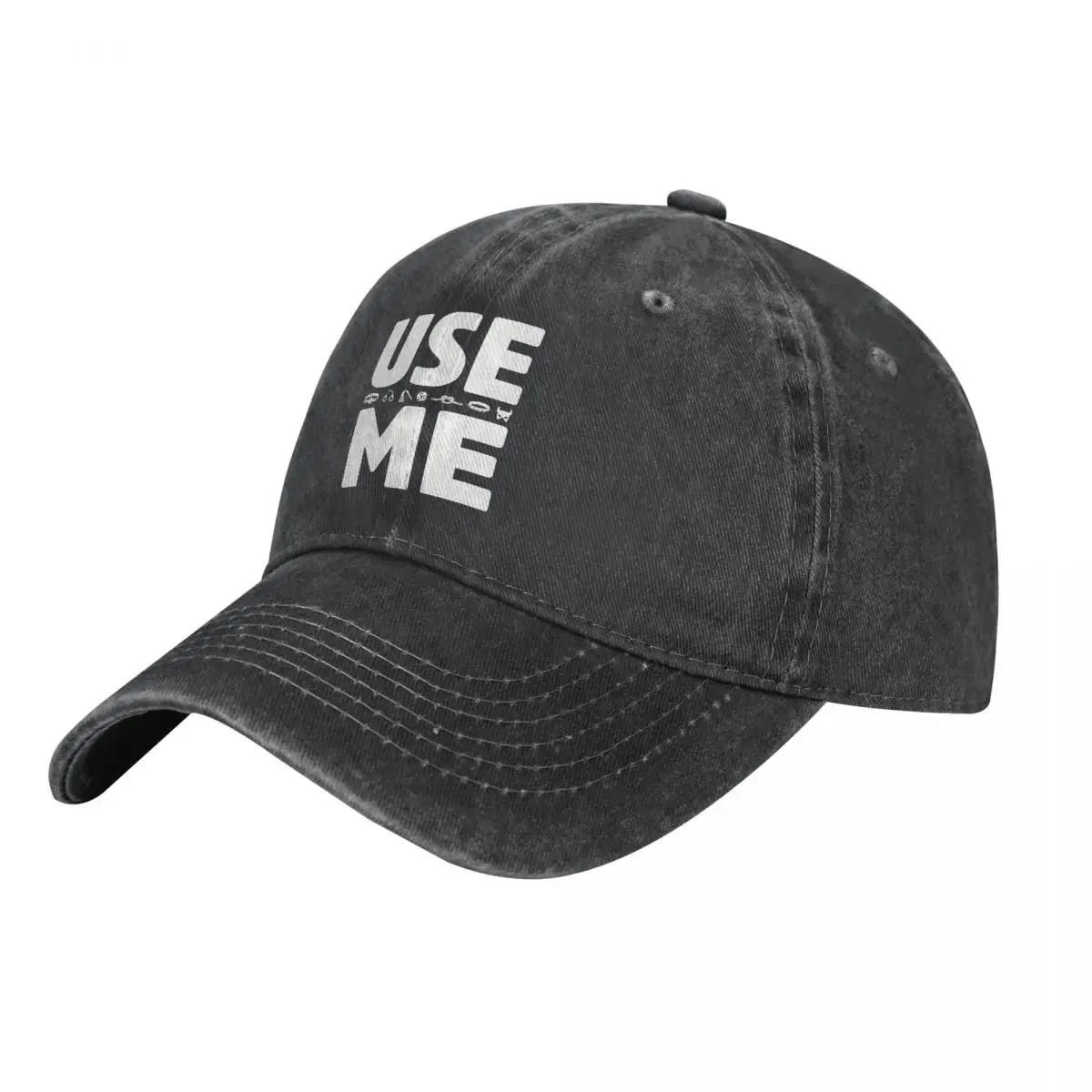 Dad Hats Use Me Women's Hat Sun Visor Baseball Caps BDSM Bondage Discipline Dominance Submission Male Hip Hop Sports Cap