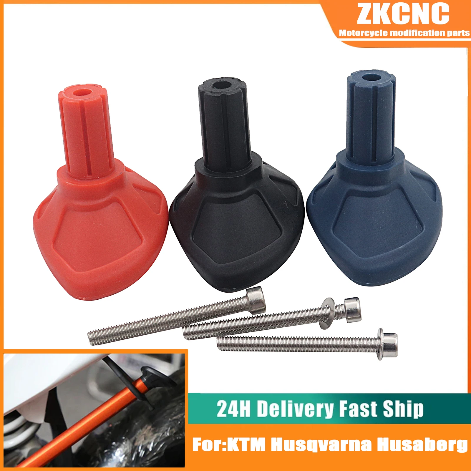 Motorcycle ABS Plastic Side Stand Kick Stand Base Foot for KTM 125 200 250 300 350 450 500 530 XC EXC XCW XCF 2008-2021