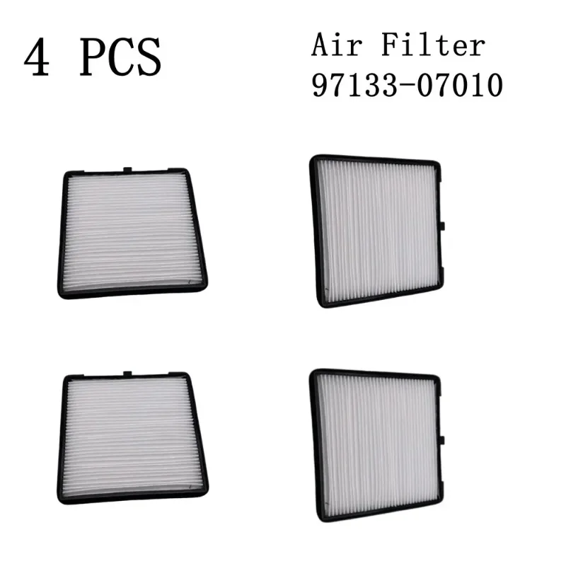 

1/2/4 PCS New Air Filter for Hyundai I10 1st 2nd For KIA Picanto 1st 2nd 97133-07010 97133-0X900 97133-07010AT AMEXIAOXU