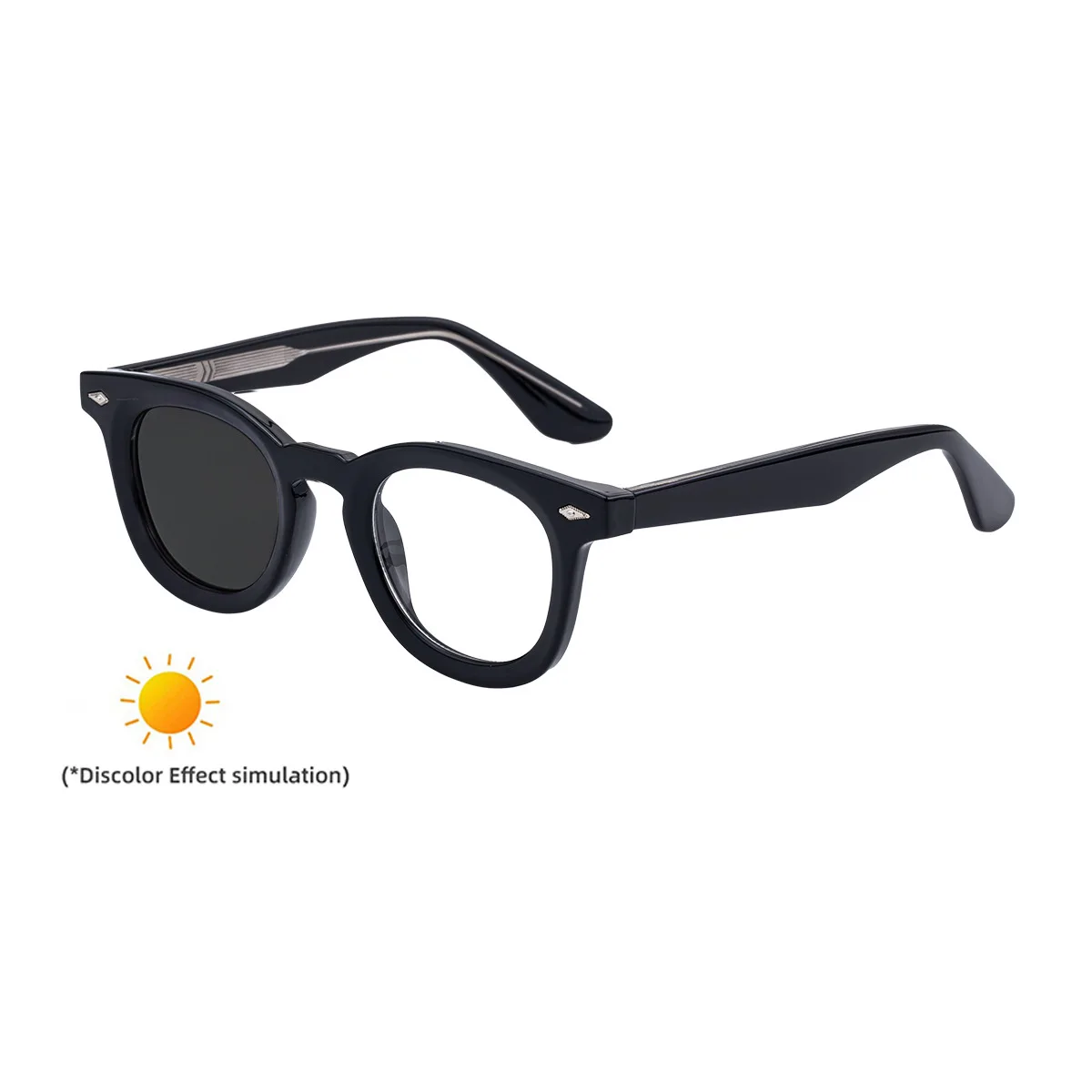 New Fashion Unisex Color Changing Sunglasses Men's Propionic Outdoor Driving Ultraviolet Protection Sunglasses Eyewear Shades