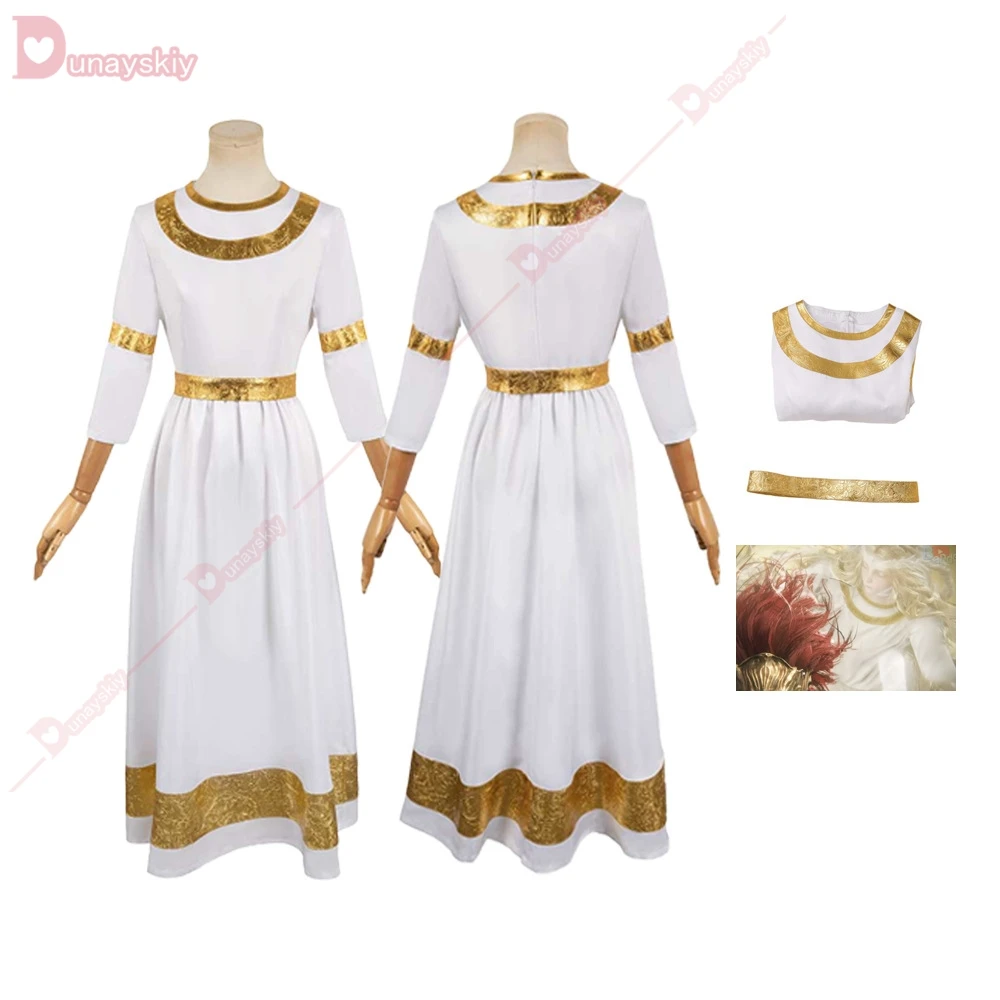 Miquella cosplay traje personagens do jogo roleplay feminino vestido cinto roupas roupa halloween carnaval feminino ternos de festa para senhora