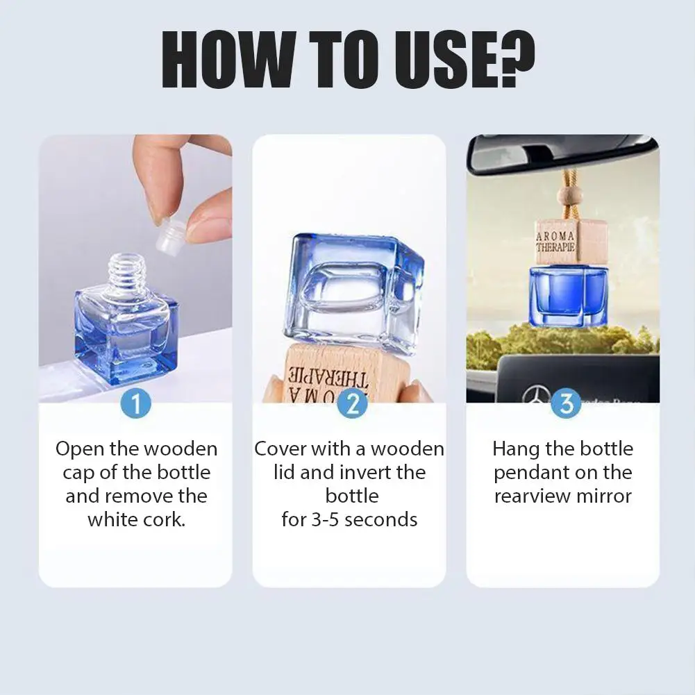 

Car Pendant Include Essential Oil Air Fresheners Fragrance Auto Novelty Flavoring Supplies Decorations Car Car Univ I7d2