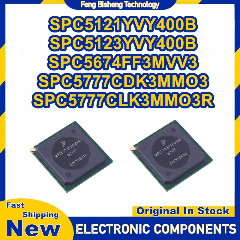 SPC5121YVY400B SPC5123YVY400B SPC5674FF3MVV3 SPC5777CDK3MMO3 SPC5777CLK3MMO3R بغا IC رقاقة 100% جديد وأصلي في المخزون