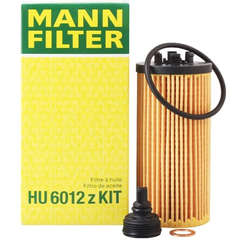 MANN FILTER HU6012zKIT Oil Filter Fits BMW 2 Active Gran Tourer(F45, F46) X2 (F39) MINI Cooper One S 11 42 8 593 186/11428593186