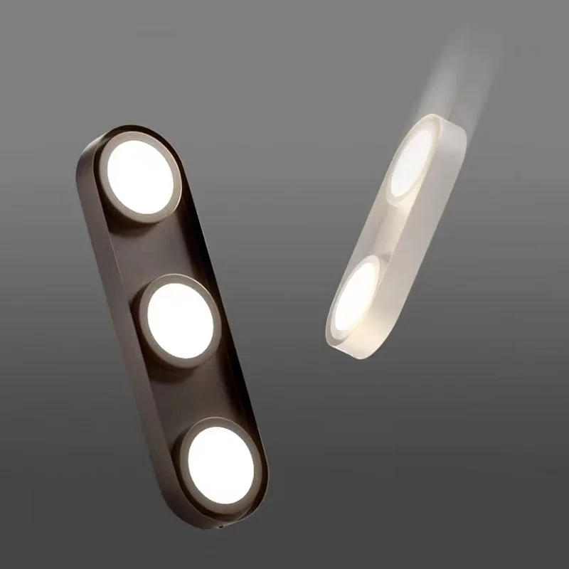 جودة عالية LED رقيقة جدا سطح شنت النازل الإبداعية 2 رئيس 3 رئيس 4 رئيس لا فتح الاستجماتيزم لا الضوء الرئيسي AC85-265V