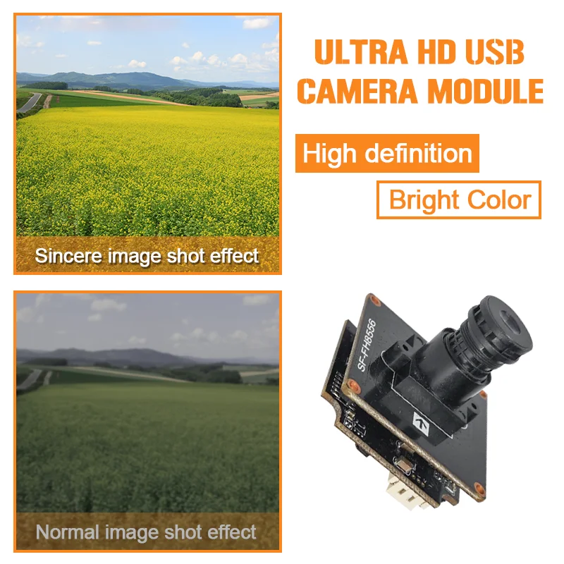 وحدات كاميرا للرؤية الليلية 4K CMOS Imx415 IP وحدة الأمن 8MP وحدة نظام الكاميرا