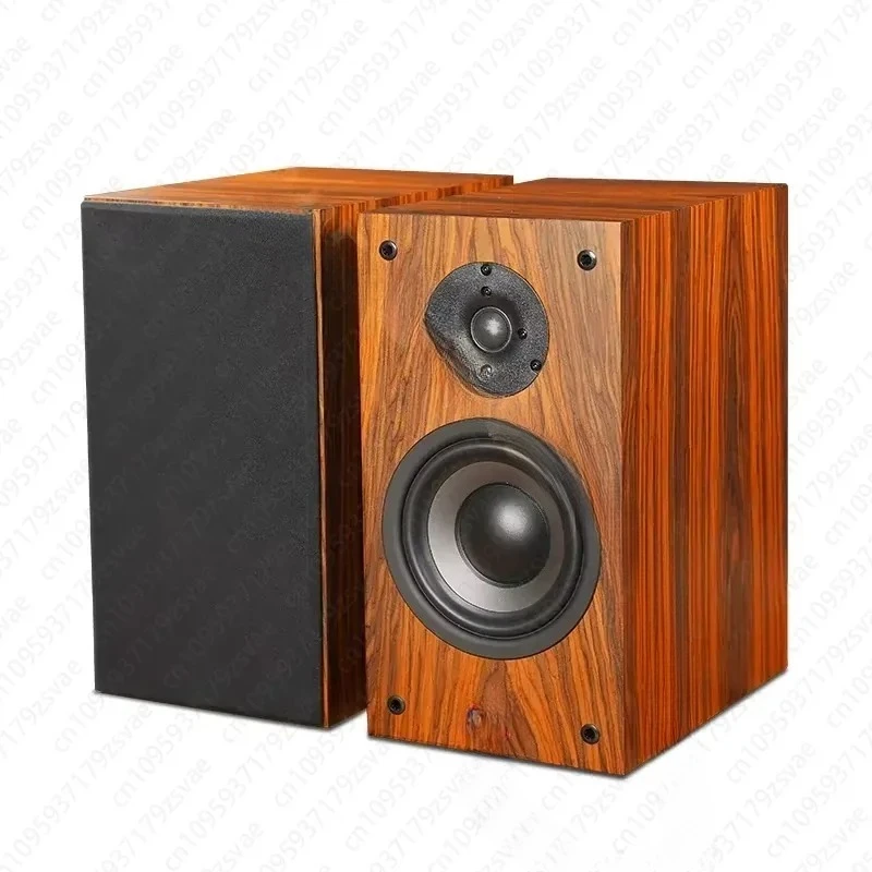 PY-01 2.0 Passive Bookshelf Speaker High Fidelity Audiophile Grade 6.5 Inch Wooden Home Audio System