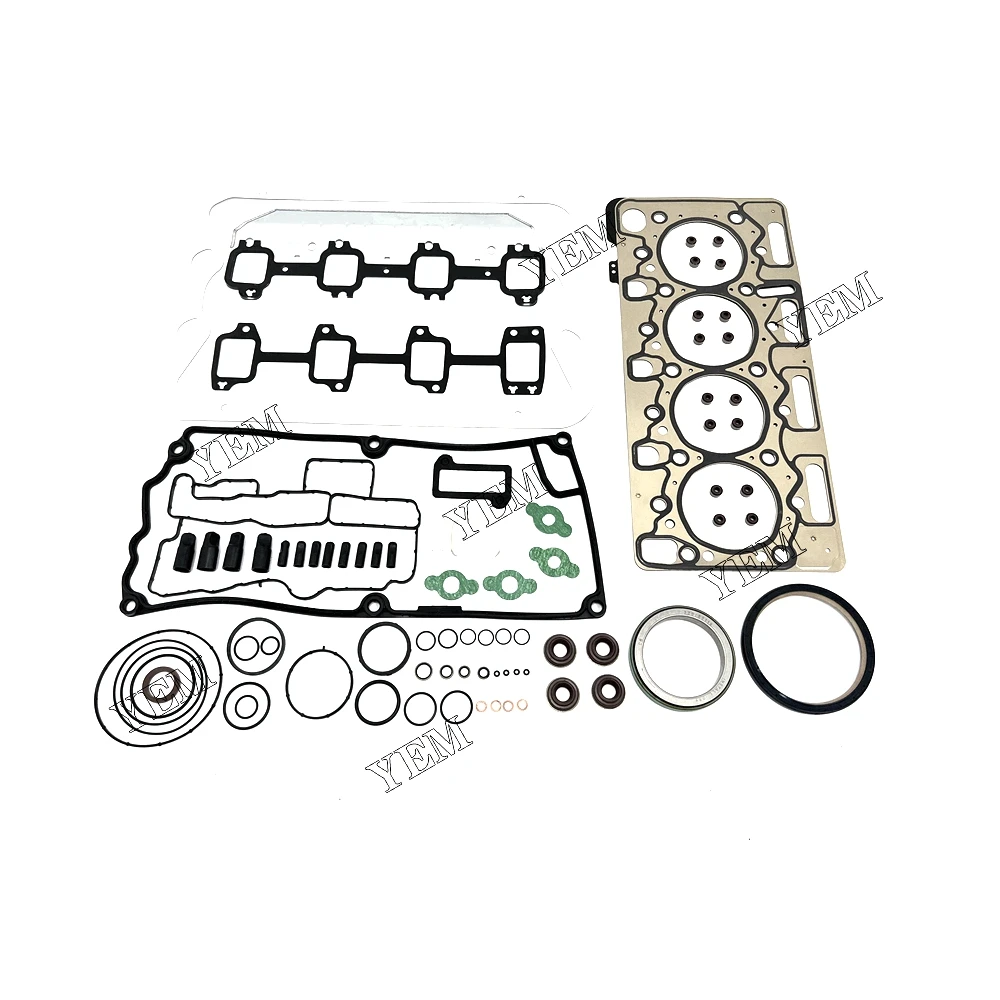 For JCB444 Full Gasket Kit With Head Gasket 320-09216 320-09218 For JCB Engine Parts