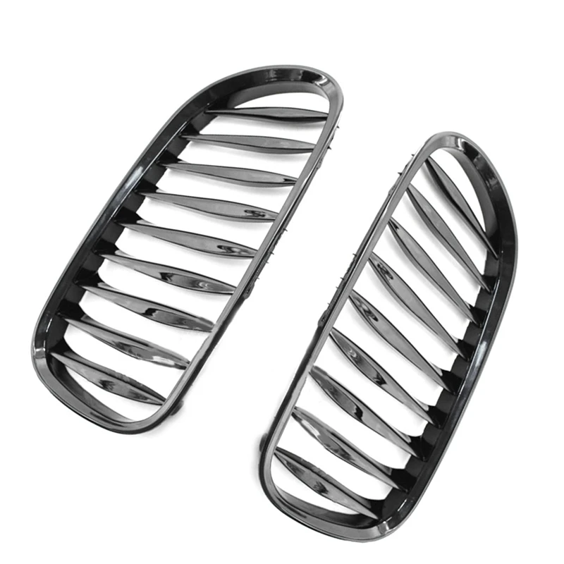 BB AT-1Set Kidney Grille Replacement Front Bumper Bezel For BMW Z4 E85 E86 2003-2009 51117117757 51117117758 Parts Accessories view 3