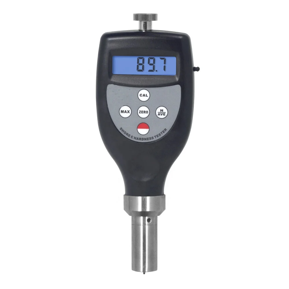 Portable Digital Shore Hardness Tester HT-6510B Middle Hard Rubber Materials Hardness Meter