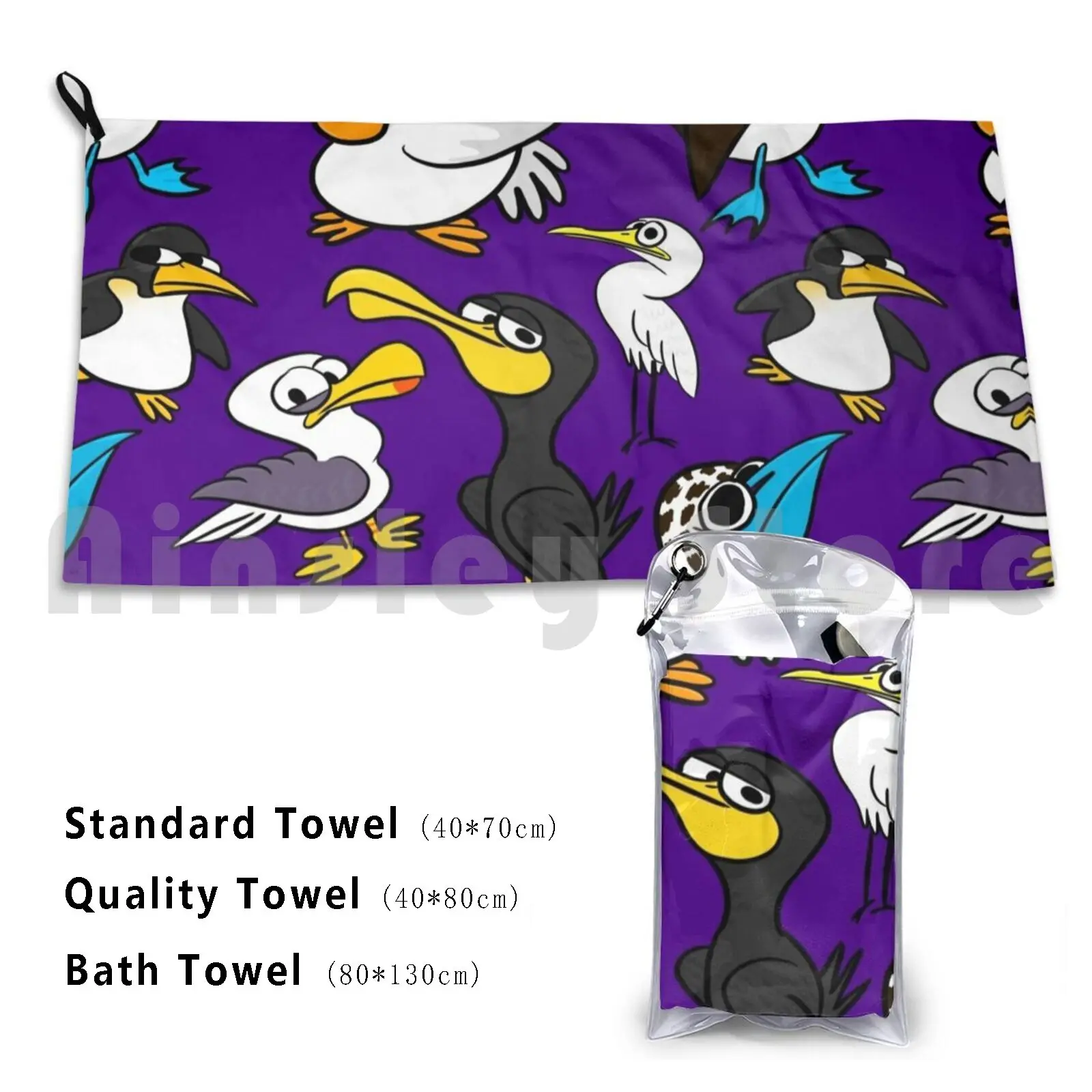 Cartoon Seabird Flo…